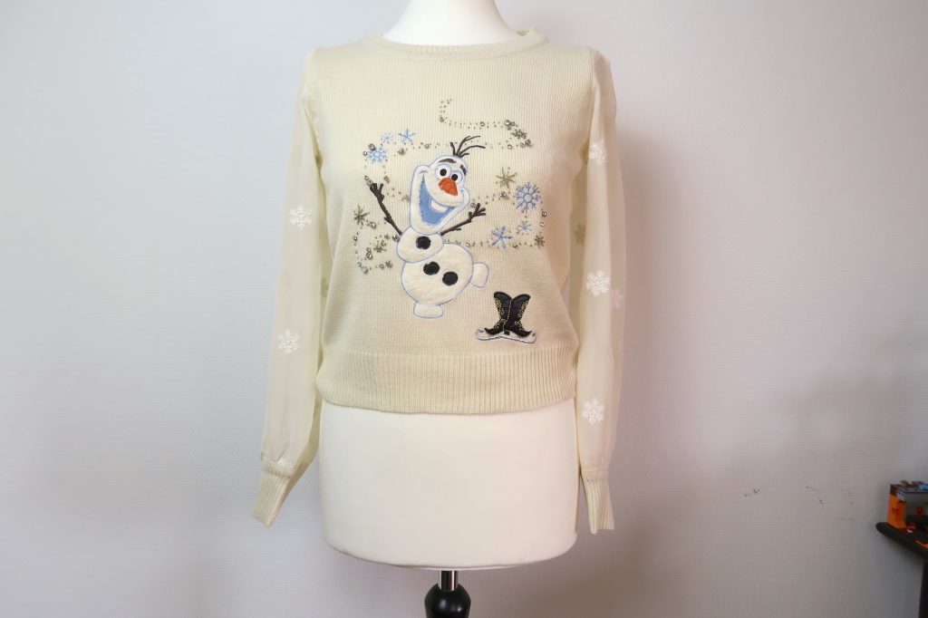 Secret Honey Olaf Sweater Front