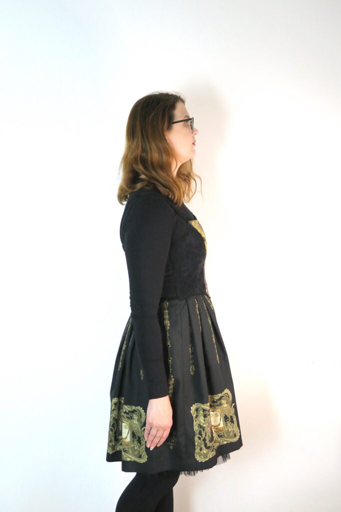 Secret Honey Villain Jumper Skirt Side