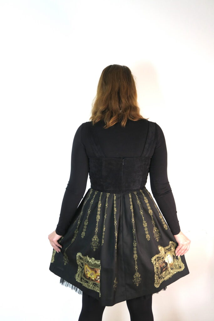 Secret Honey Villain Jumper Skirt Back