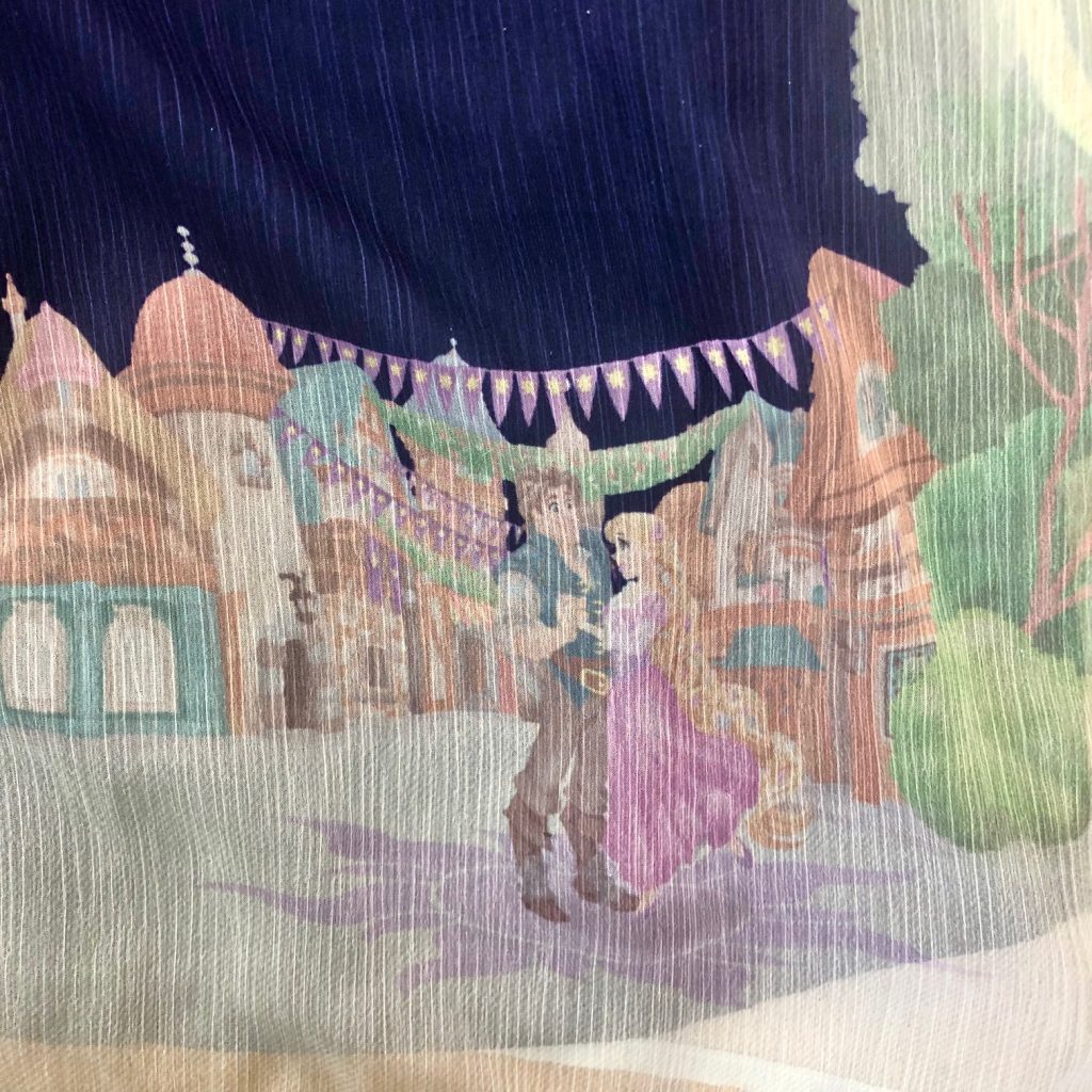 Print Rapunzel and Flynn Dancing in the Kingdom