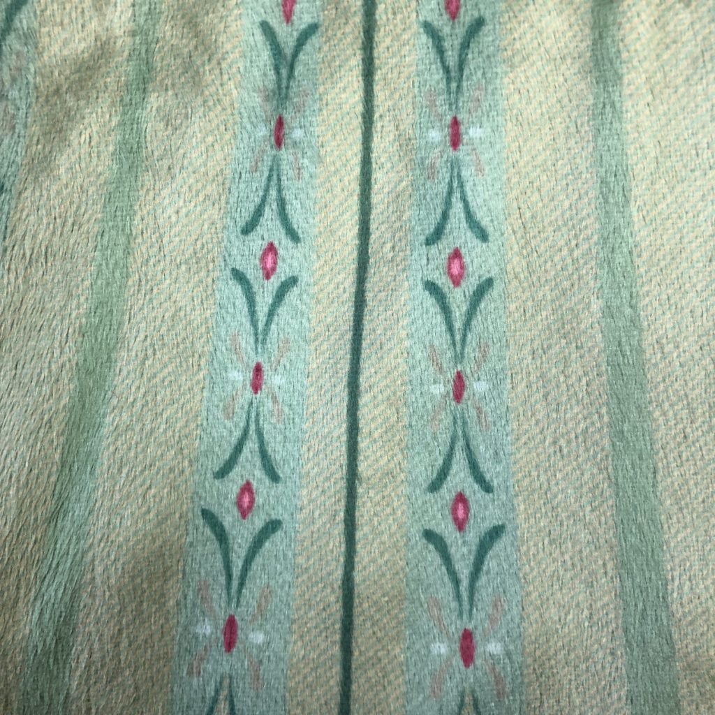 Cape Lining Print Pattern of Anna's Skirt