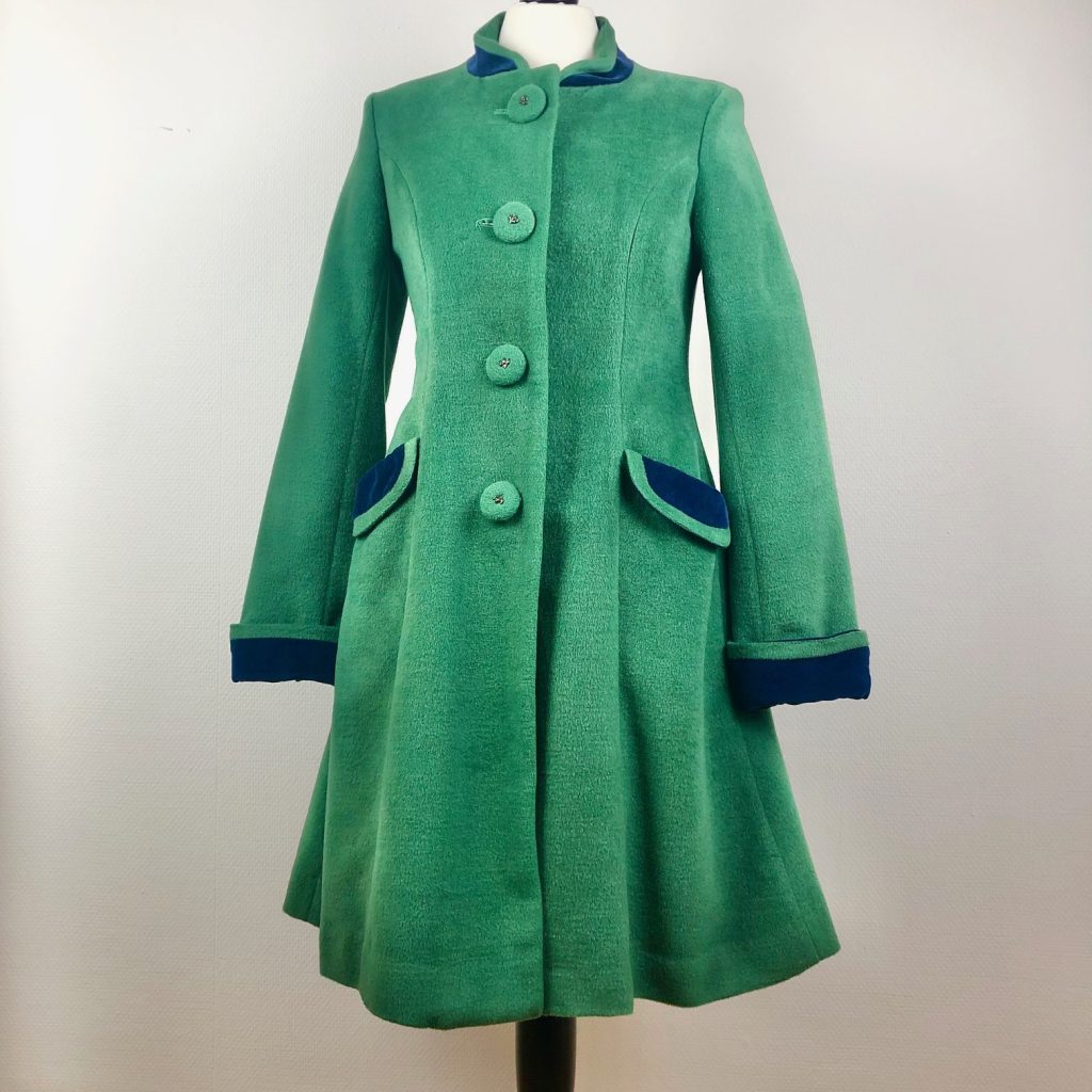 Anna Coronation Coat Closed without Cape