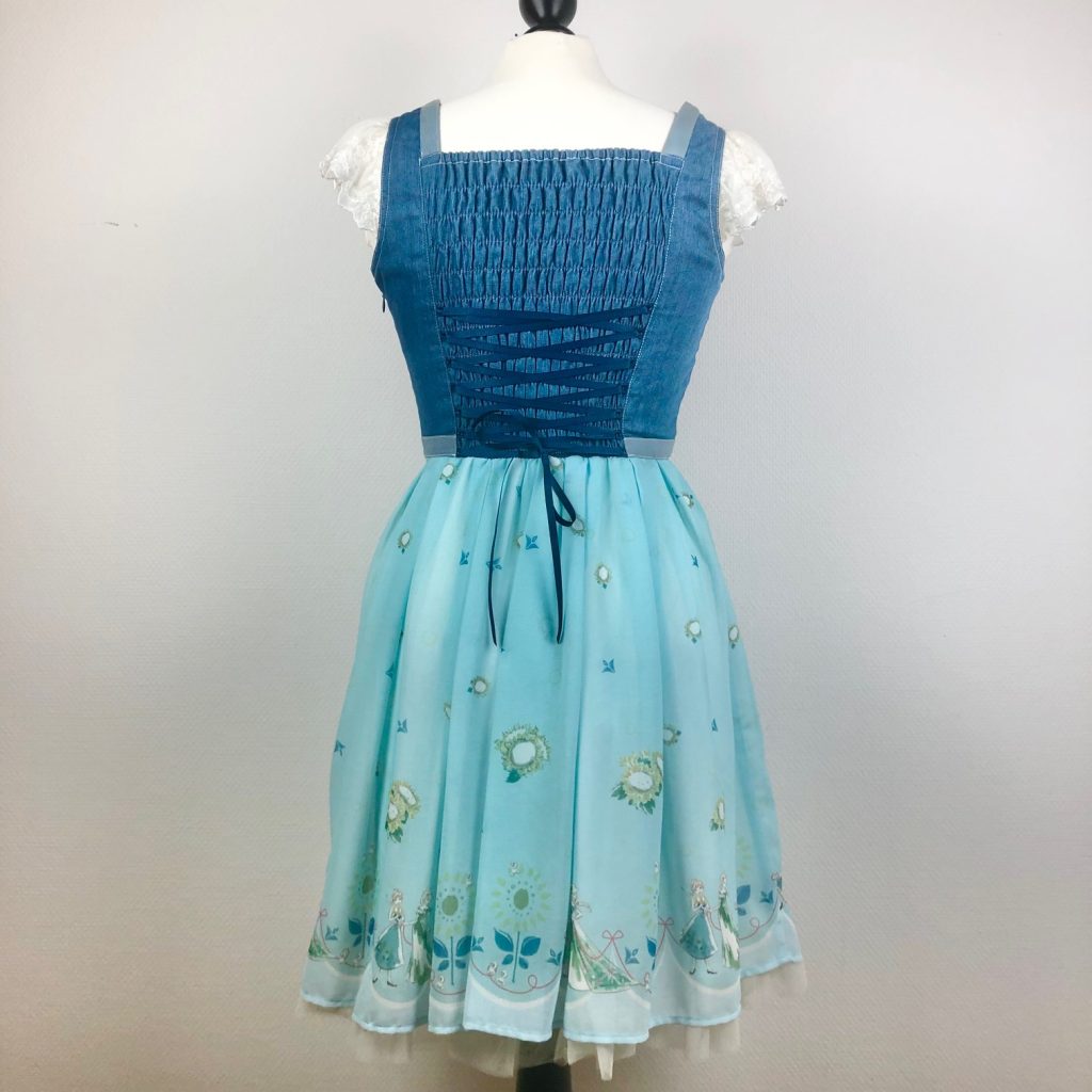 Anna Frozen Fever Dress 2016 Back