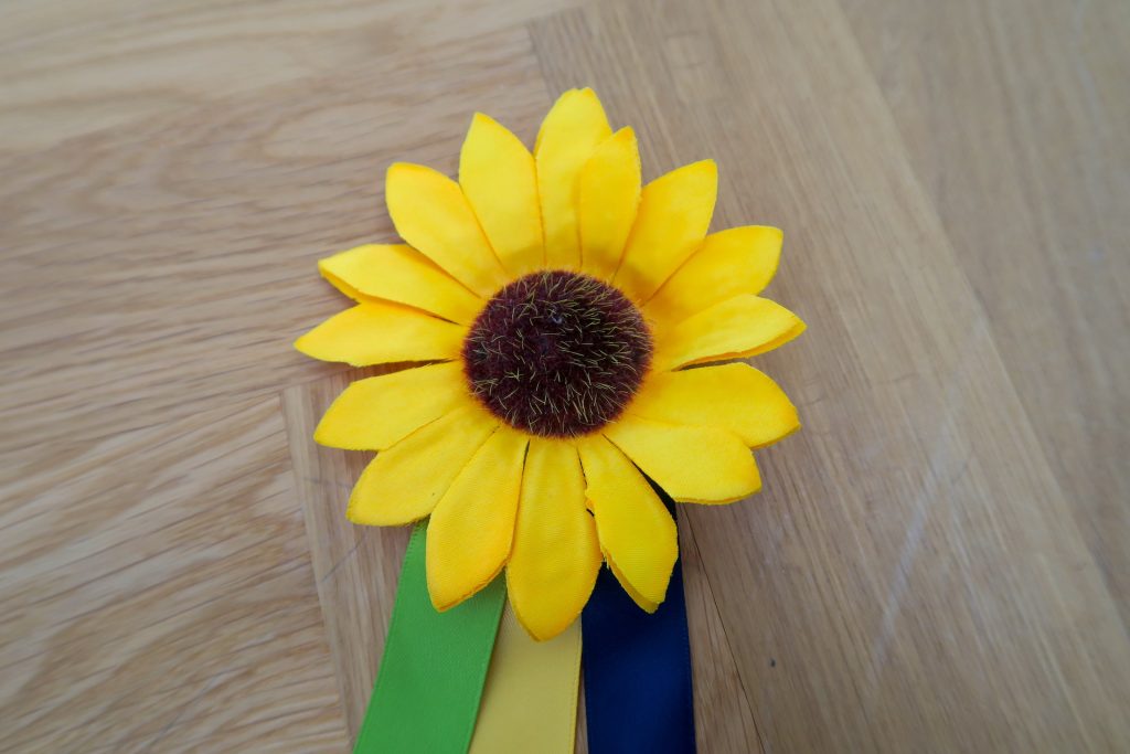 Sunflower Detail Hairpiece