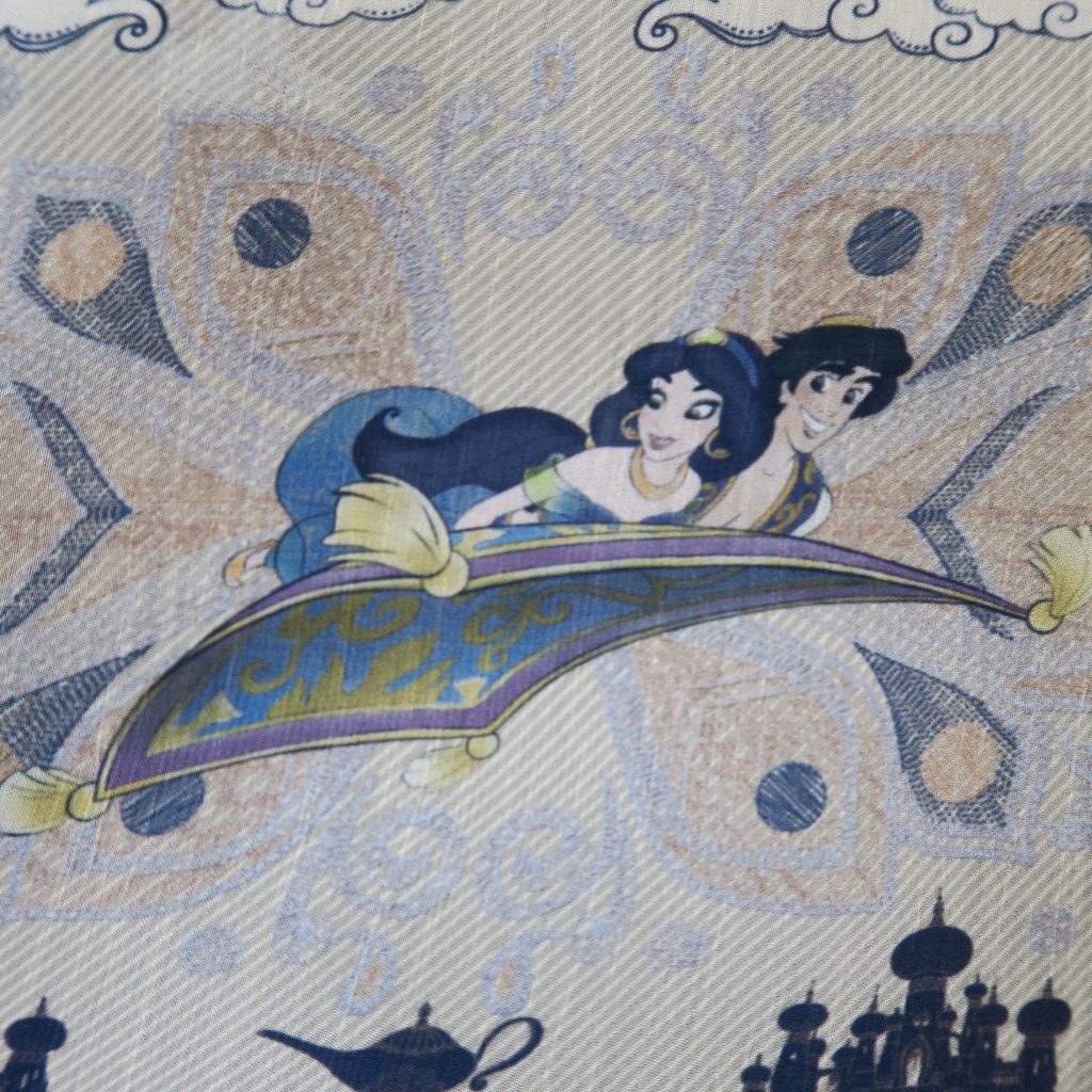 Print Jasmine and Aladdin on the flying carpet