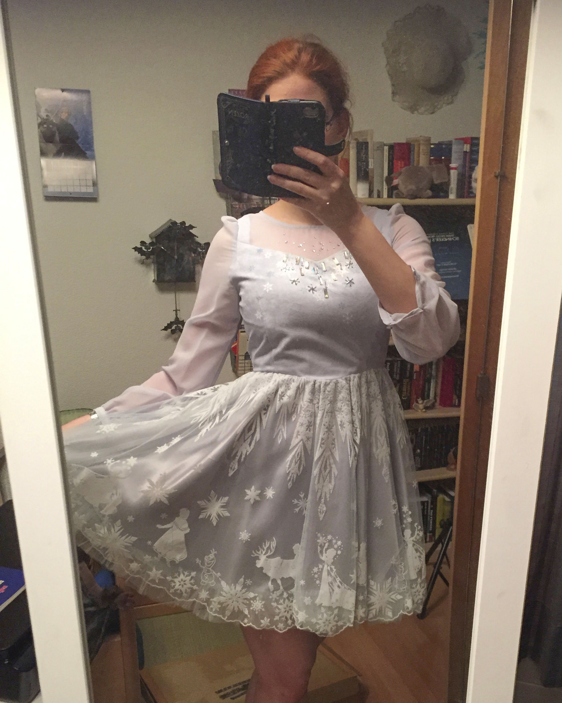 Secret Honey Elsa Snow Mountain Dress